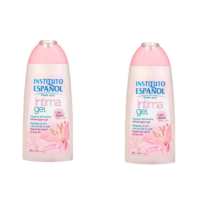 ژل بهداشتی روزانه انستیتو اسپانول مدل intimo حجم 300 میلی لیتر بسته دو عددی